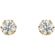 Picture of 1.00 Total Carat Stud Round Diamond Earrings