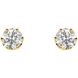 Picture of 1.00 Total Carat Stud Round Diamond Earrings