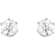 Picture of 1.50 Total Carat Stud Round Diamond Earrings