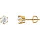 Picture of 1.50 Total Carat Stud Round Diamond Earrings