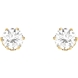 Picture of 2.00 Total Carat Stud Round Diamond Earrings