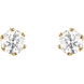 Picture of 1.50 Total Carat Stud Round Diamond Earrings