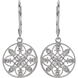 Picture of 0.25 Total Carat Drop Round Diamond Earrings