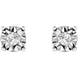 Picture of 0.08 Total Carat Stud Round Diamond Earrings