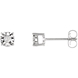 Picture of 0.10 Total Carat Stud Round Diamond Earrings