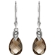 Picture of 0.03 Total Carat Drop Round Diamond Earrings