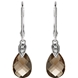 Picture of 0.03 Total Carat Drop Round Diamond Earrings