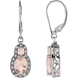 Picture of 0.13 Total Carat Drop Round Diamond Earrings