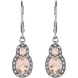 Picture of 0.13 Total Carat Drop Round Diamond Earrings