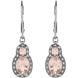 Picture of 0.13 Total Carat Drop Round Diamond Earrings