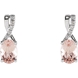 Picture of 0.20 Total Carat Designer Round Diamond Earrings