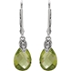 Picture of 0.03 Total Carat Drop Round Diamond Earrings