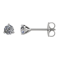 Picture of 0.25 Total Carat Stud Round Diamond Earrings