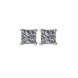 Picture of 1.00 Total Carat Stud Princess Diamond Earrings