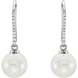 Picture of 0.13 Total Carat Classic Round Diamond Earrings