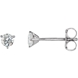 Picture of 0.25 Total Carat Stud Round Diamond Earrings