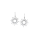 Picture of 0.75 Total Carat Designer Round Diamond Earrings