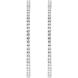 Picture of 5.00 Total Carat Hoop Round Diamond Earrings