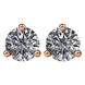 Picture of 0.50 Total Carat Stud Round Diamond Earrings