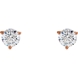 Picture of 0.25 Total Carat Stud Round Diamond Earrings
