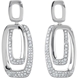 Picture of 0.75 Total Carat Designer Round Diamond Earrings