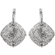 Picture of 0.17 Total Carat Hoop Round Diamond Earrings