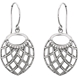 Picture of 0.06 Total Carat Designer Round Diamond Earrings