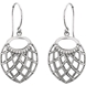 Picture of 0.06 Total Carat Designer Round Diamond Earrings