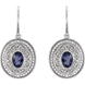Picture of 0.33 Total Carat Designer Round Diamond Earrings