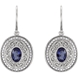 Picture of 0.33 Total Carat Designer Round Diamond Earrings