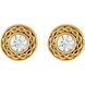 Picture of 0.20 Total Carat Stud Round Diamond Earrings