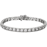 Picture of 0.51 Total Carat Tennis Round Diamond Bracelet