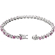 Picture of 0.11 Total Carat Line Round Diamond Bracelet