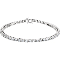 Picture of 4.50 Total Carat Line Round Diamond Bracelet