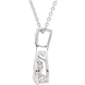 Picture of 0.17 Total Carat Designer Round Diamond Necklace