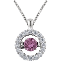 Picture of 0.20 Total Carat Designer Round Diamond Necklace