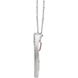 Picture of 0.33 Total Carat Heart Round Diamond Necklace