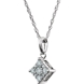 Picture of 0.33 Total Carat Designer Round Diamond Necklace