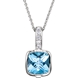 Picture of 0.05 Total Carat Designer Round Diamond Necklace