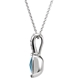 Picture of 0.05 Total Carat Designer Round Diamond Necklace