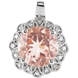 Picture of 0.08 Total Carat Designer Round Diamond Pendant