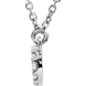 Picture of 0.13 Total Carat Designer Round Diamond Necklace