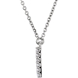 Picture of 0.17 Total Carat Letter Round Diamond Necklace