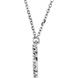 Picture of 0.17 Total Carat Letter Round Diamond Necklace