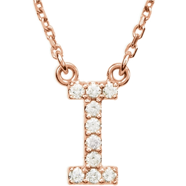 My Girl Diamond Solitaire Tube Set Necklace