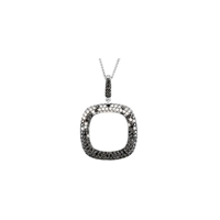 Picture of 1.75 Total Carat Designer Round Diamond Necklace