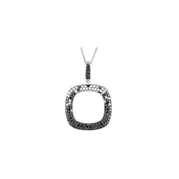 Picture of 1.75 Total Carat Designer Round Diamond Necklace