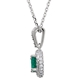 Picture of 0.25 Total Carat Designer Round Diamond Necklace