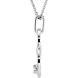 Picture of 0.04 Total Carat Classic Round Diamond Necklace