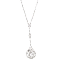 Picture of 0.75 Total Carat Designer Round Diamond Necklace